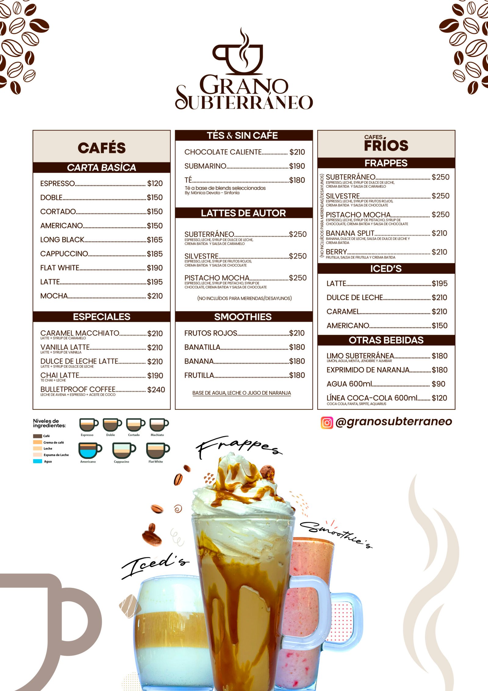 Carta · Grano Subterráneo